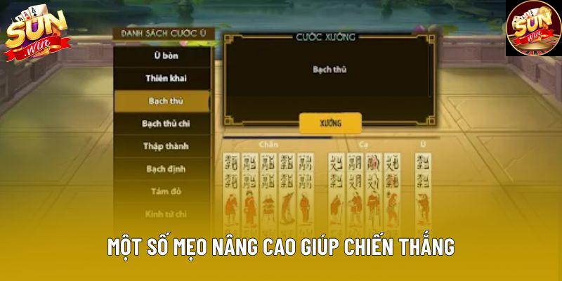 Một số mẹo nâng cao giúp chiến thắng
