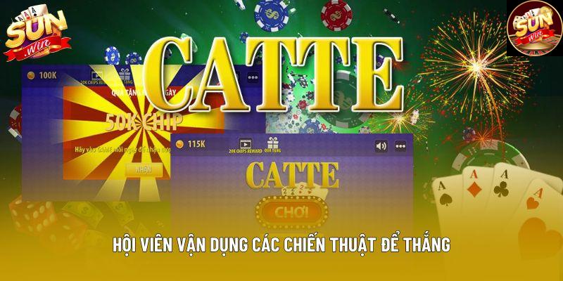 Hội viên vận dụng các chiến thuật để thắng