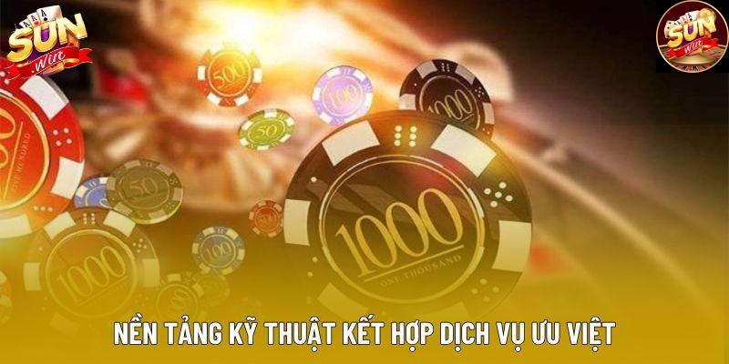Nền tảng kỹ thuật kết hợp dịch vụ ưu việt