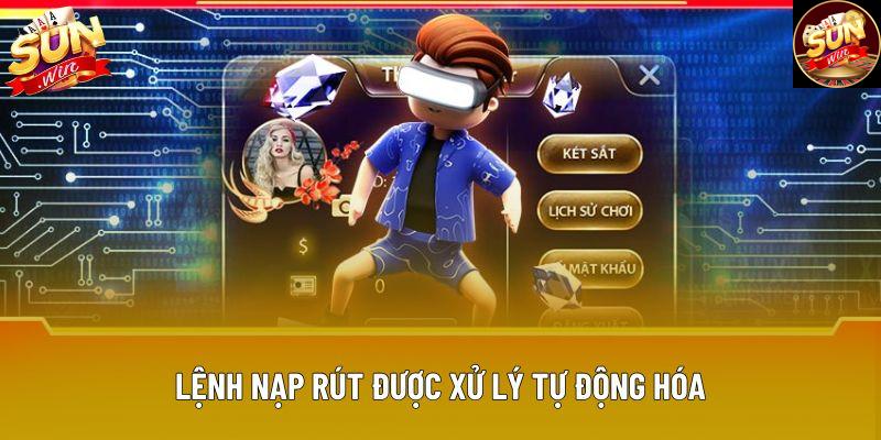 Lệnh nạp rút được xử lý tự động hóa Lệnh nạp rút được xử lý tự động hóa