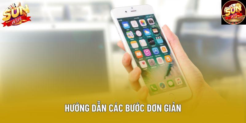 Hướng dẫn các bước đơn giản Hướng dẫn các bước đơn giản