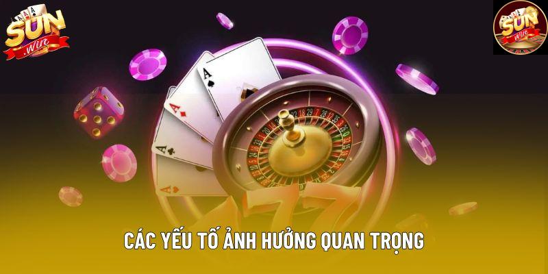 Các yếu tố ảnh hưởng quan trọng Các yếu tố ảnh hưởng quan trọng