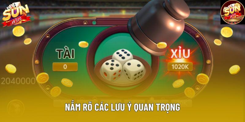 Nắm rõ các lưu ý quan trọng