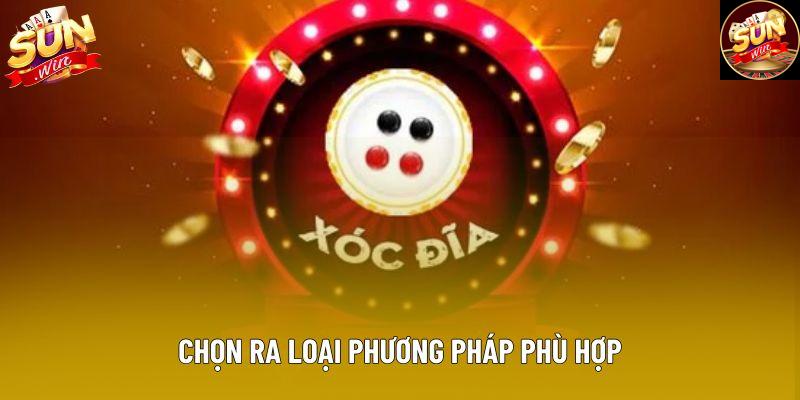 Chọn ra loại phương pháp phù hợp Chọn ra loại phương pháp phù hợp