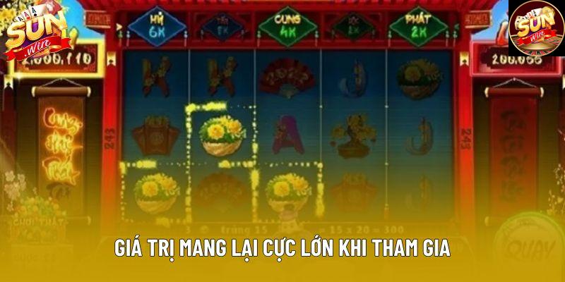 Giá trị mang lại cực lớn khi tham gia Giá trị mang lại cực lớn khi tham gia