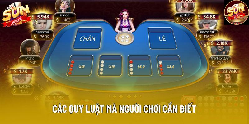 Các quy luật mà người chơi cần biết